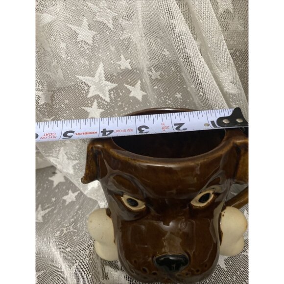 Boston Warehouse Dog Face Ceramic Mug With Bone Handle - Picture 10 of 10